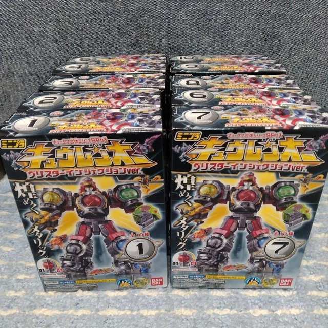 POWER RANGERS UCHU Sentai Kyuranger DX Kyurenoh & Ryuteioh Set Megazord BANDAI EUR 235,00