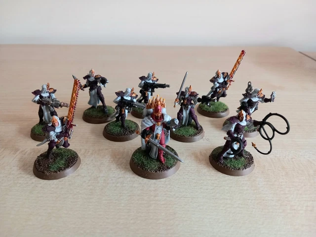 Warhammer 40K  Adepta Sororitas Sisters Novitiates Squad - Painted