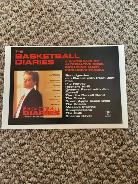 Bel6 Advert 5X8 The Basketball Diaries : Motion Picture Soundtrack