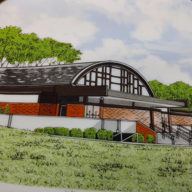 VINTAGE 1979 COLLECTOR'S Plate Holy Trinity Greek Orthodox Church