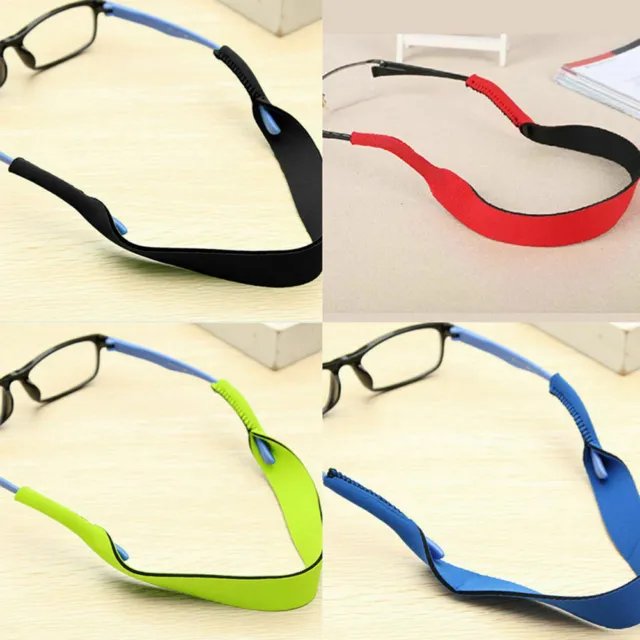 2 x Sport-Brillenband Neopren Brillenband Brillenkordel Brille Lesebrillekordel