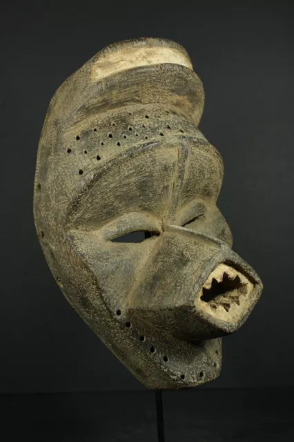 African Monkey Face Mask - KRAN, DAN Liberia, TRIBAL ART AFRICAN CRAFTS