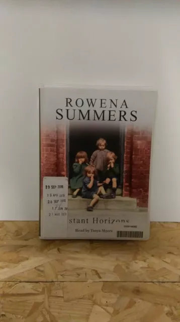 Distant Horizons by Rowena Summers: Cassette Audiobook
