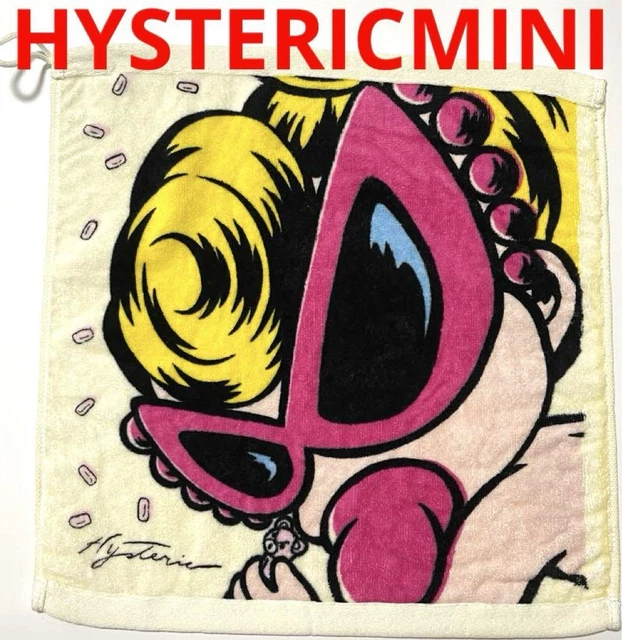 His Mini Hysteric Loop Hand Towel Handkerchief Off White Hysteric Glamour  Mini