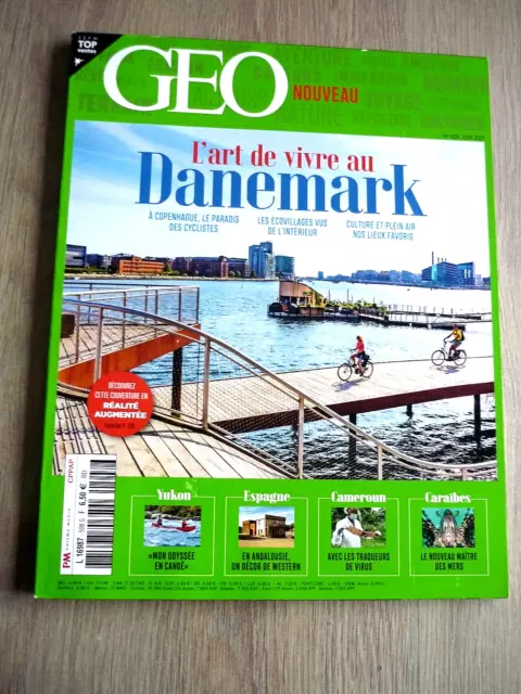 Revue  Geo  N° 508  -  Juin   2021    /  L' Art  De  Vivre  Au  Danemark