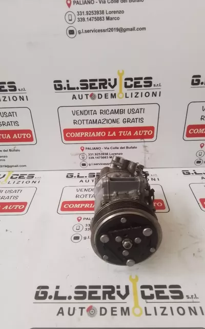 Compressore Climatizzatore Pompa A/C Aria Condizionata Renault Clio Iv 4 1.5 Dci