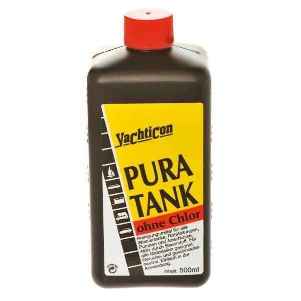 Yachticon Pura Tank Wassertank Reiniger Reinigung Trinkwasser Desinfektion 500ml