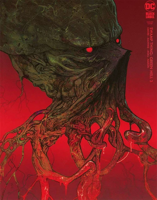 Swamp Thing: Green Hell #3A VF/NM; DC | Black Label Jeff Lemire - we combine shi