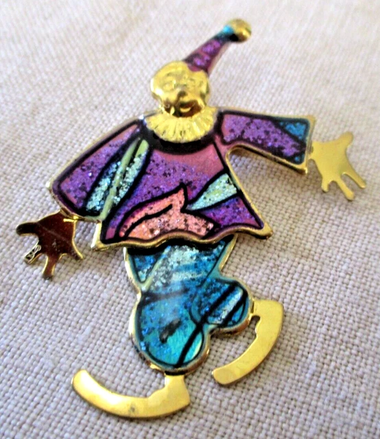 Broche ronde (or et émail cloisonné) | Merovingian
