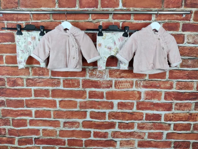 Bundle Bambine Età Neonato 1 Mese Prossimo Tu Leggings Doppio Set 56Cm