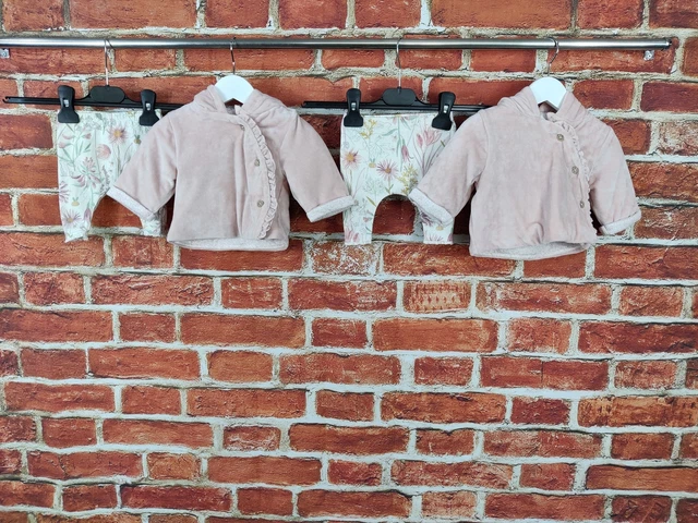 Bundle Bambine Età Neonato 1 Mese Prossimo Tu Leggings Doppio Set 56Cm