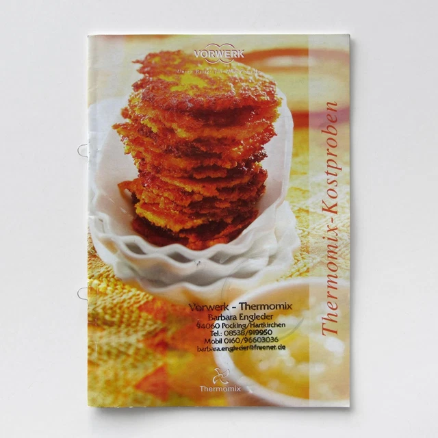 THERMOMIX-KOSTPROBEN - VORWERK Thermomix Rezeptheft Kochheft Rezepte ...
