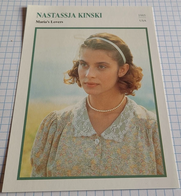N Kinski Python SCHAUSPIELERIN NASTASSJA KINSKI | Film-Star-Foto / Sammelbild-Karte # ...