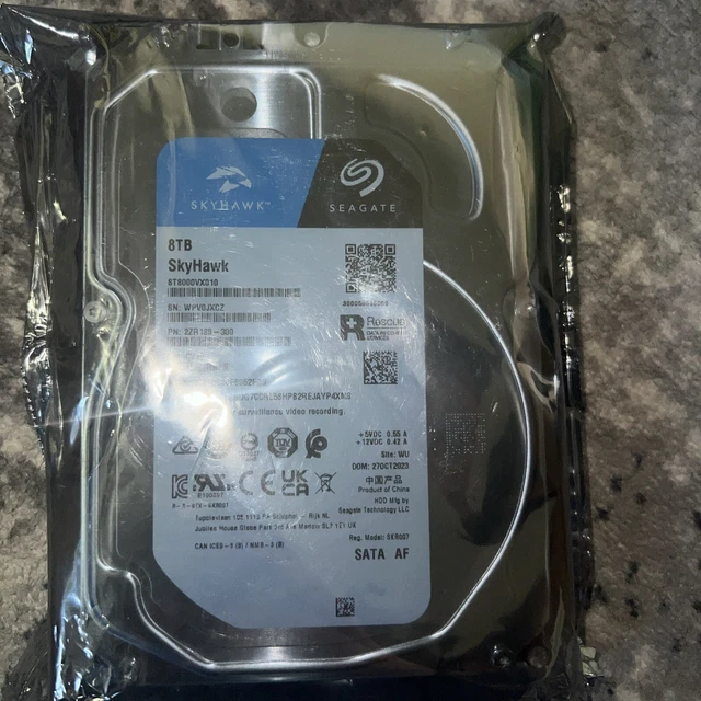 Seagate Skyhawk 8Tb Surveillance Internal Hard Drive