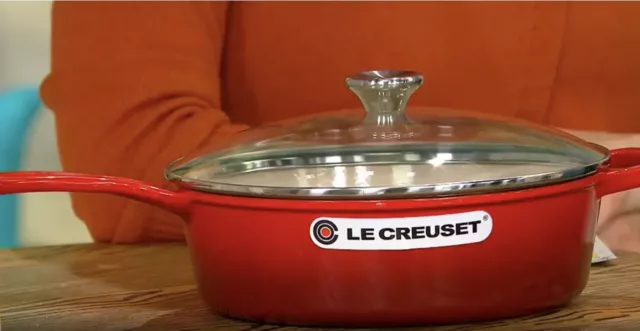 Le Creuset 3.75-qt Cast Iron Cassadou with Glass Lid - Indigo