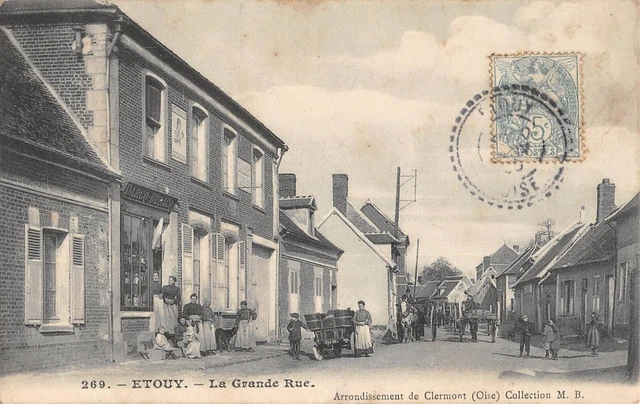 Cpa 60 Etouy / La Grande Rue