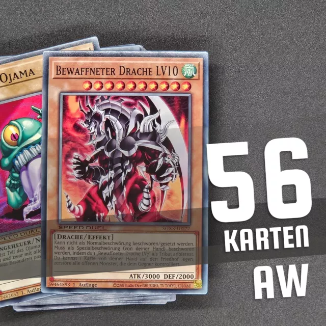 Yugioh! - Bewaffneter Drache vs. Ojama Deck - Spielbereit - Komplett deutsch!