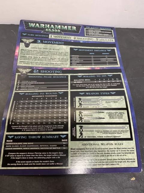 warhammer-40k-rules-turn-sequence-reference-sheet-cards-player-turn-guide-11-05-picclick