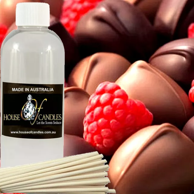 Chocolate Raspberries Diffuser Fragrance Oil Refill Air Freshener & Reeds