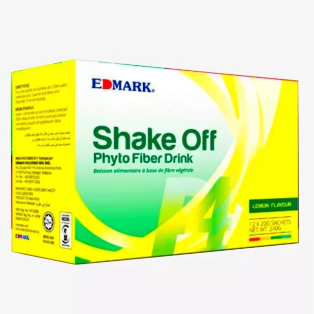 EDMARK Shake Off Phyto Fiber boisson de Fibre vegetale (saveurCITRON)