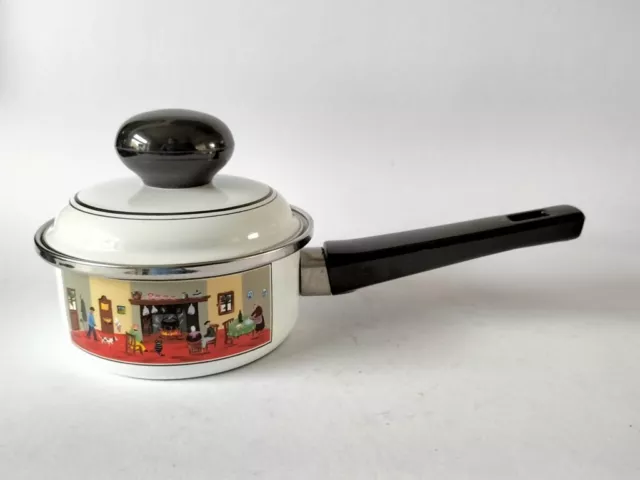 Villeroy and Boch Design Naif Saucepan and Lid  -  Laplau - 5 1/2 Inch