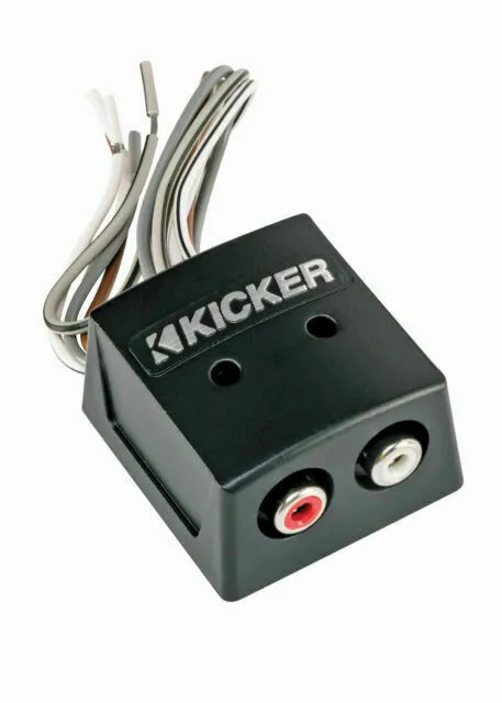 KICKER 46KISLOC2 55W 2 Channel Stereo Line-Output Converter (1) new in box