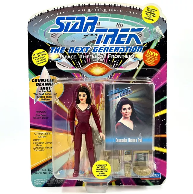 Counselor Deanna Troi | Star Trek 1993 The Next Generation Figure Ovp Playmates