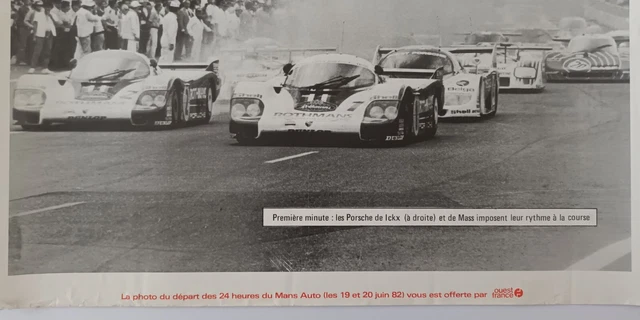 4 CARTES Automobile / 24. Heures Du Mans. / Differentes