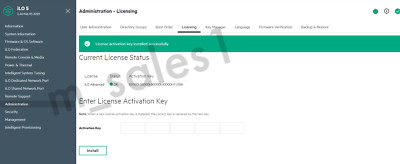 hp ilo 3 license key hp ilo 3 license key