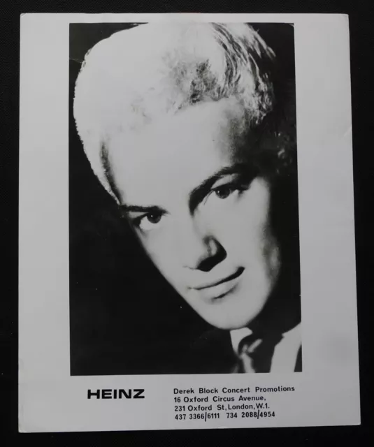 Heinz Burt- Original 1960's Repro? 1974 Derek Block Agency Press Photo 10 x 8"