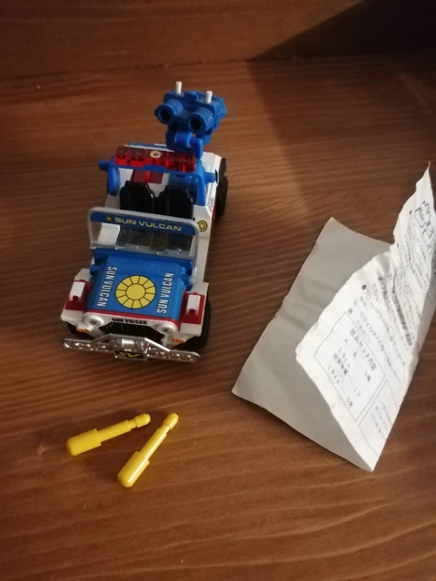 Popy Daltanius Godaikin - Jouet Robot Métal BANDAI 1980 Complet Avec Boîte D'Origine