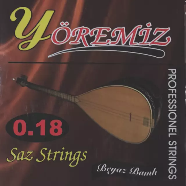 Yoremiz  Corde di Baglama - Saz (Manico Corto)