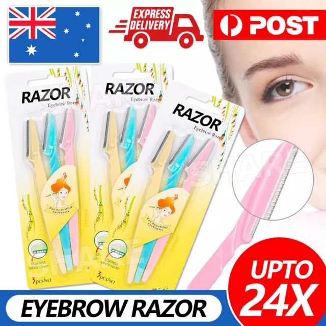 Facial Eyebrow Razor Trimmer Shaper Shaver Blade Knife Hair Remover Razer AU