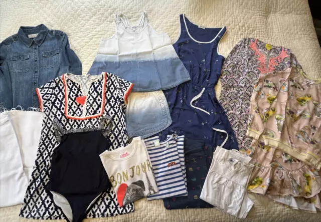 Bundle of Girls Designer Clothes 10Years Jacadi, Petit Bateau, Molo,Crewcuts etc