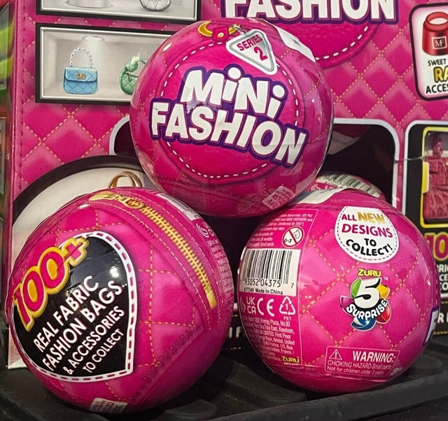 LOT OF 3 Zuru Mini Fashion Balls Series 2. Sealed. 21.00 PicClick