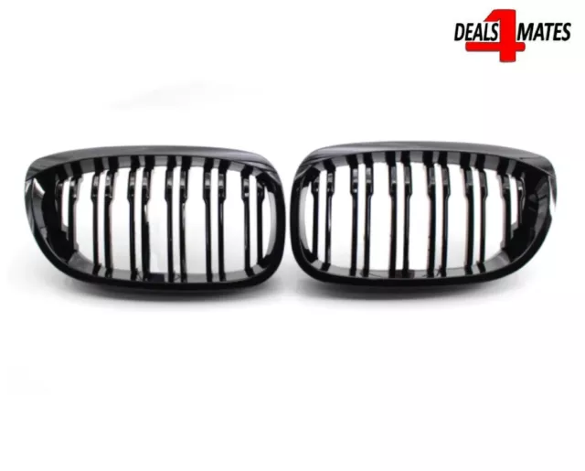 Per BMW Serie 3 E46 4dr berlina 2002-05 lifting griglia renale anteriore nero lucido