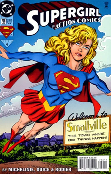 ACTION 703 704 705 706 707 708 Superman Supergirl Dead Again Zero Hour 1994