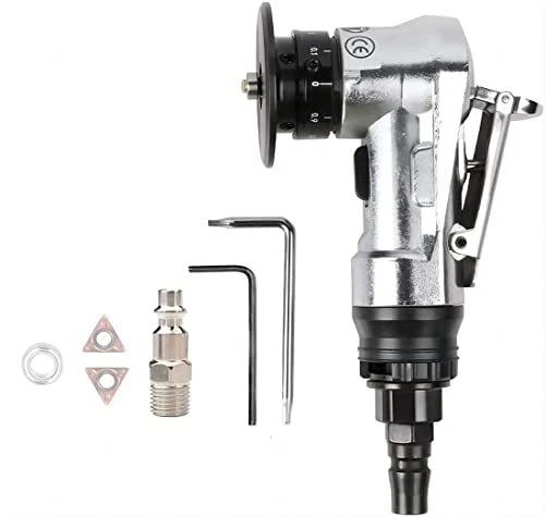 Pneumatic Chamfering Tool, 45 Degree Beveling Machine, 1/4 inch Deburring Too...