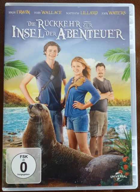 Die Rückkehr zur Insel der Abenteuer von Brendan Maher, DVD, Zustand gut