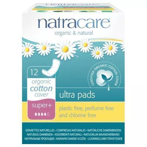 Pads Super Ultra Plus 12 CT by Natracare