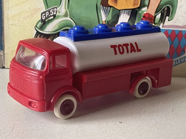 REMORQUE PLATEAU JOUET Ancien Dinky Cij Jrd ? Camion Véhicule Miniature