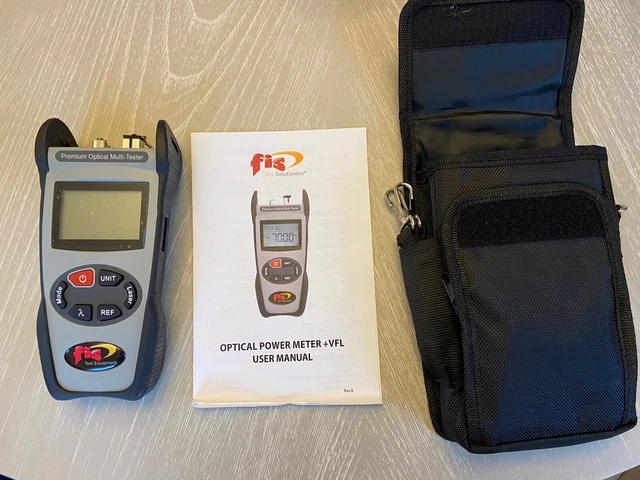Brand New FIS Power Meter E-Series W/ Adapters And VFL