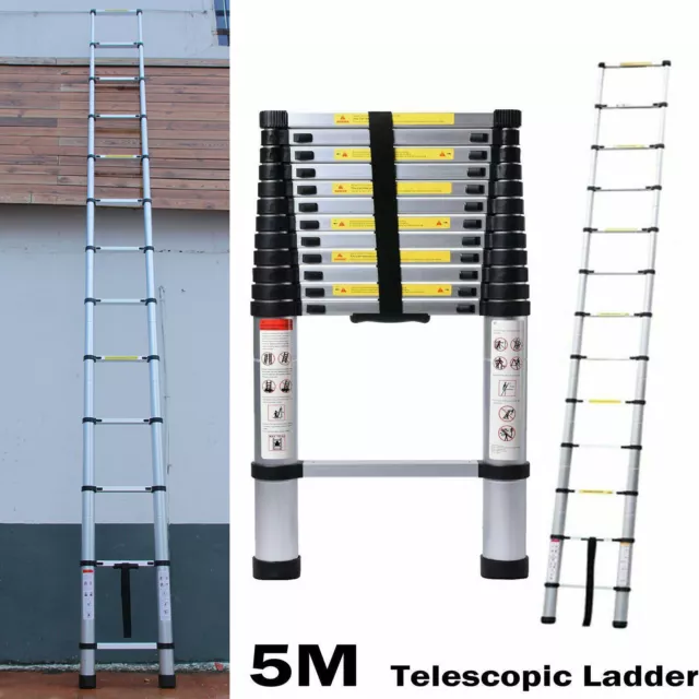 Telescopic Loft Ladder Extendable Collapsible Step Ladders Securing Bolt New