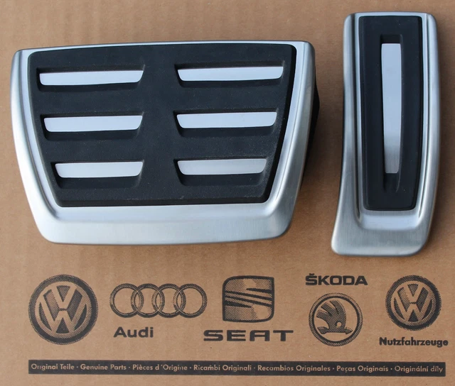 Auto Pedal-Set Für VW Touareg 2019-2021 | Gas-Bremse-Fußstütze | Pedalabdeckung Mit Anti-Rutsch