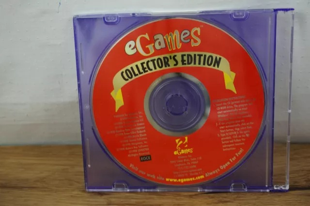 eGames 101 Incredible Games (Collector's Edition) (PC, 2002) for sale  online