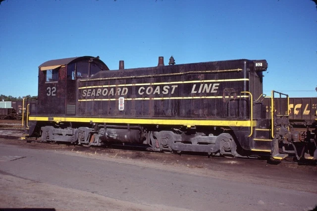 Scl 32 Nw-2 Charleston Sc (Seaboard Coast Line) Original Slide 11-27-77 T22-15