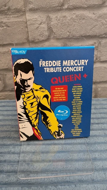 THE FREDDIE MERCURY Tribute Concert Queen+ SD Blu-ray CG H63 £8.00 ...