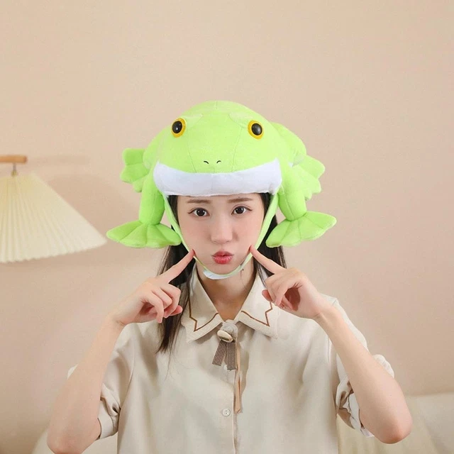 FROG HAT SOFT Supplies Costume Hat Lightweight Funny Headwear for Photo ...