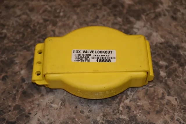 EMED Co., Inc No. AGV3 valve lockout tagout cover
