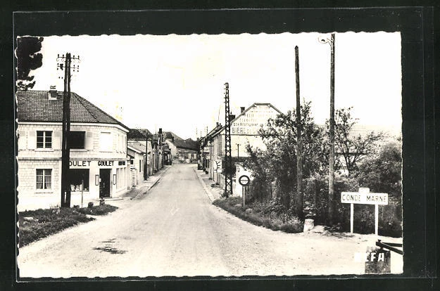 CPA Condé-sur-Marne, l´Entree du pays